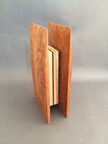 Tension 12.5x7x4 Cherry, Maple, Wenge and cork